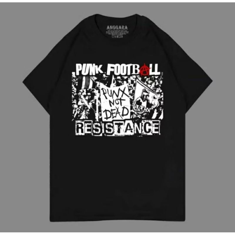 KAOS PUNK FOOTBALL RESISTANCE PUNK NOT DEAD