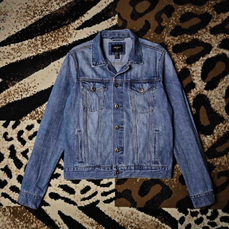 Forever 21 trucker denim