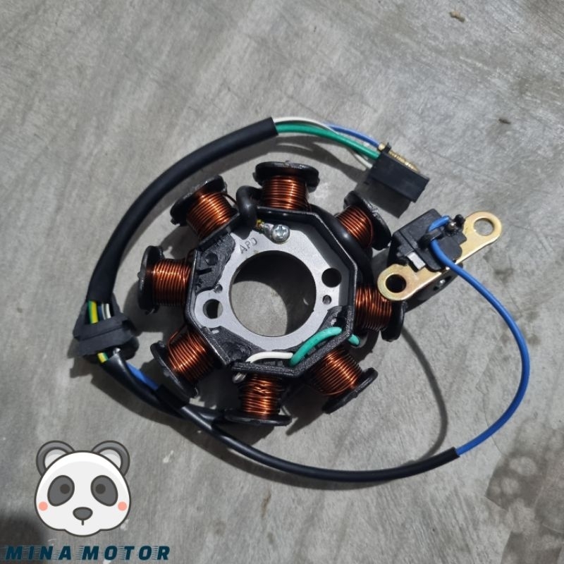 APD Spul Spull Sepul Komplit Assy Set Kharisma Karisma Sparepart Aksesoris Onderdil Motor