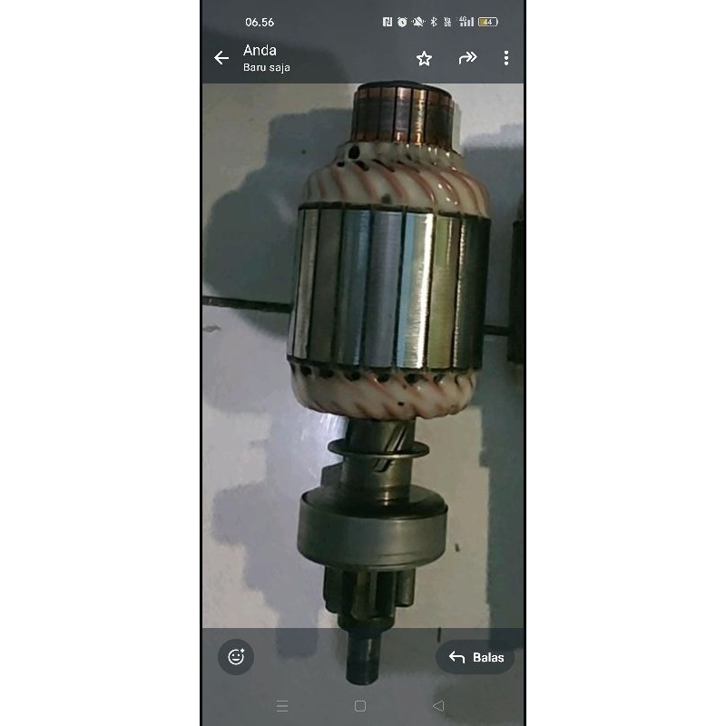 angker / armature starter L300 bensin / Timor karbu /Terrano bensin +bendix bodi besar