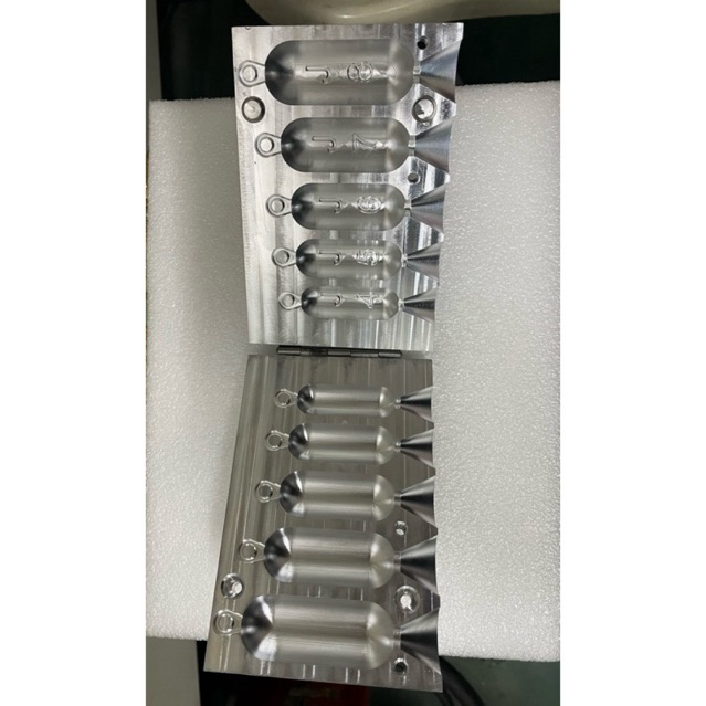 cetakan timah pancing jantung