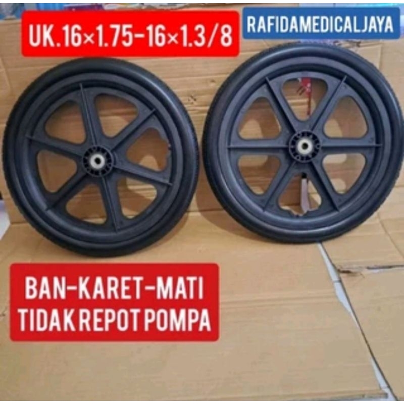 Roda ban Kursi Roda ukuran 16