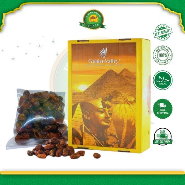 

Kurma Mesir Madu Premium 1Kg | Original High Quality | Golden Valley Basah