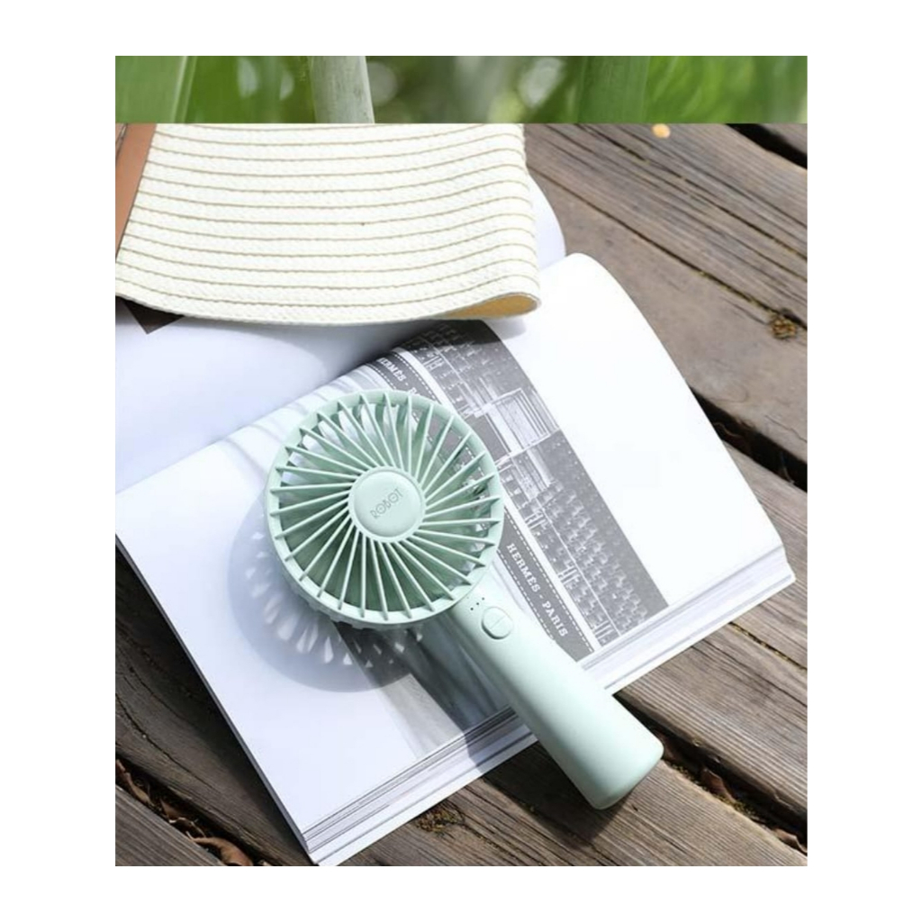 ROBOT RT-BFS1 Kipas Angin Portable Usb Mini Fan Hitam Original