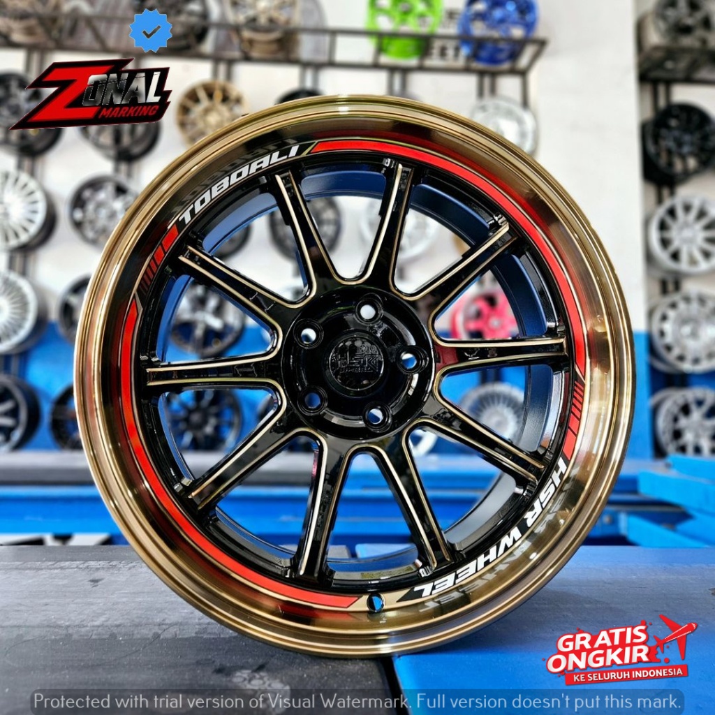 VELG MOBIL SAMLONG HSR RING 18 BUAT FORTUNER PAJERO HILUX