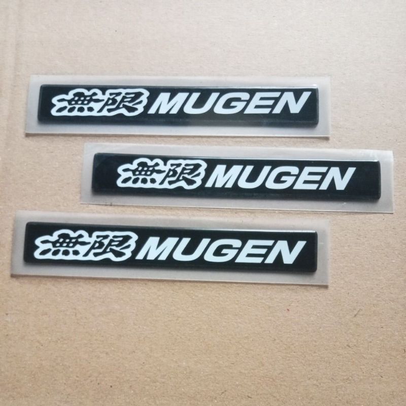 Emblem Sticker Mugen Honda Original