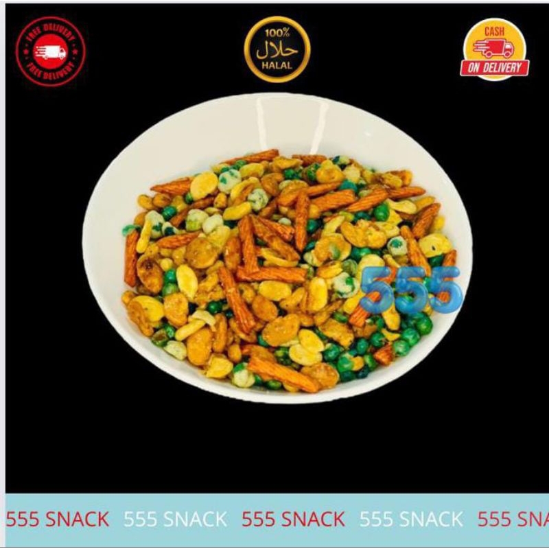 

(500 GR) KACANG CAMPUR ENAK RENYAH / KACANG CAMPUR CAMPUR ENAK 555 SNACK / SNACK JADUL PEKANBARU / SNACK PEKANBARU ENAK / SNACK MURAH PEKANBARU / AGEN SNACK PKU / 555 SNACK / LIMA LIMA LIMA SNACK