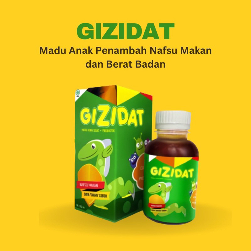 

Gizidat Madu Ikan Sidat Penambah Nafsu Makan