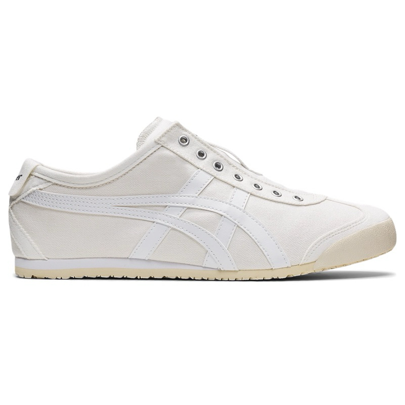 Onitsuka Tiger Slip on Triple white Kanvas