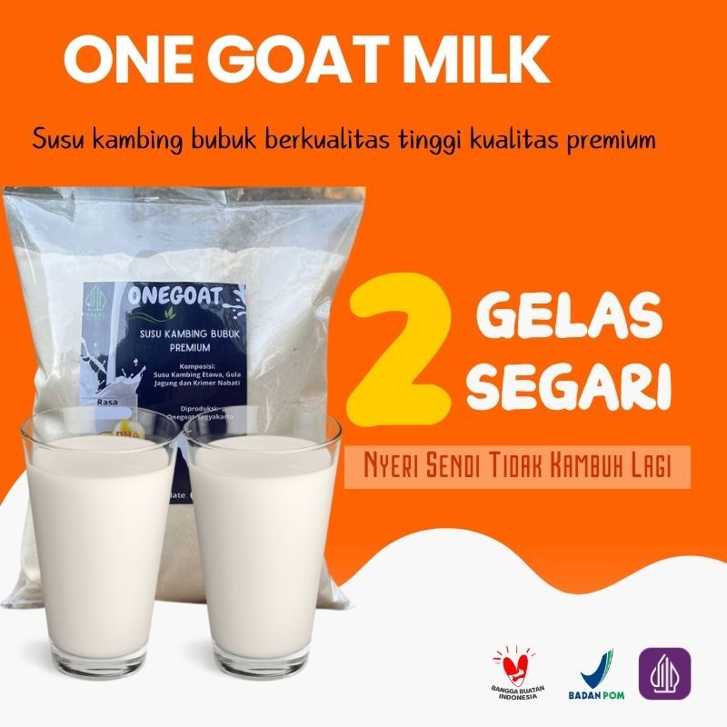 

Onegoat Susu kambing Etawa Bubuk 1000 gram Goat milk powder premium