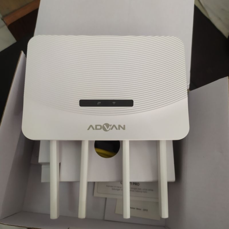 BEKAS FULLSET MODEM ROUTER ADVAN