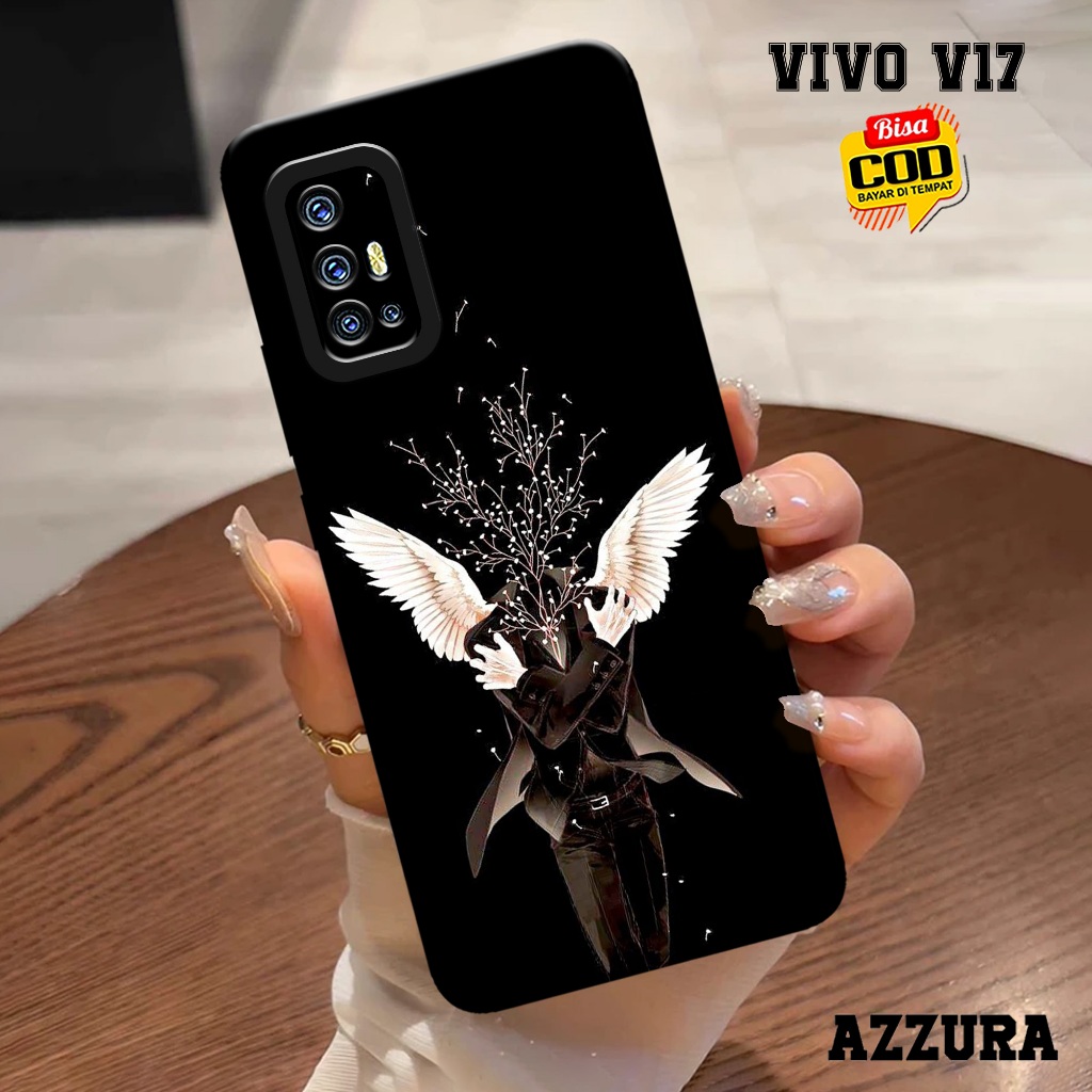 AZZURA - Case Vivo V17 - Fashion Case Aesthetic  - Softcase Vivo V17 - Casing Hp Vivo V17 - Kasing H