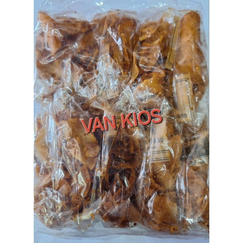 

keripik riki kecil2 kemasan warung isi 10bks (net 140g-160g)