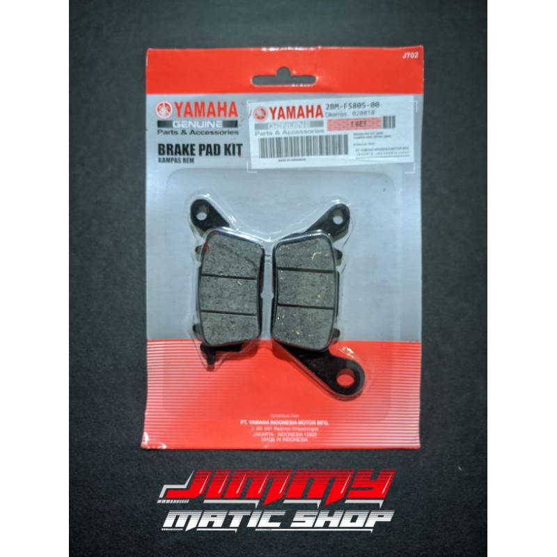 Kampas Rem Depan Nmax/Aerox/Mio M3 Original