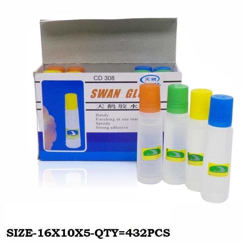 

[1 Pcs] Lem Cair Kertas Swan Glue CD-308 / Water Glue / Liquid Glue Besar Swan Glue CD-308