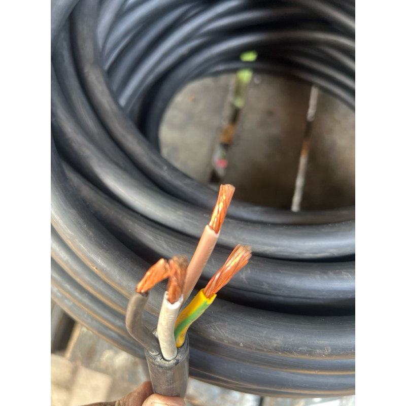 kabel 4x6mm serabut meteran
