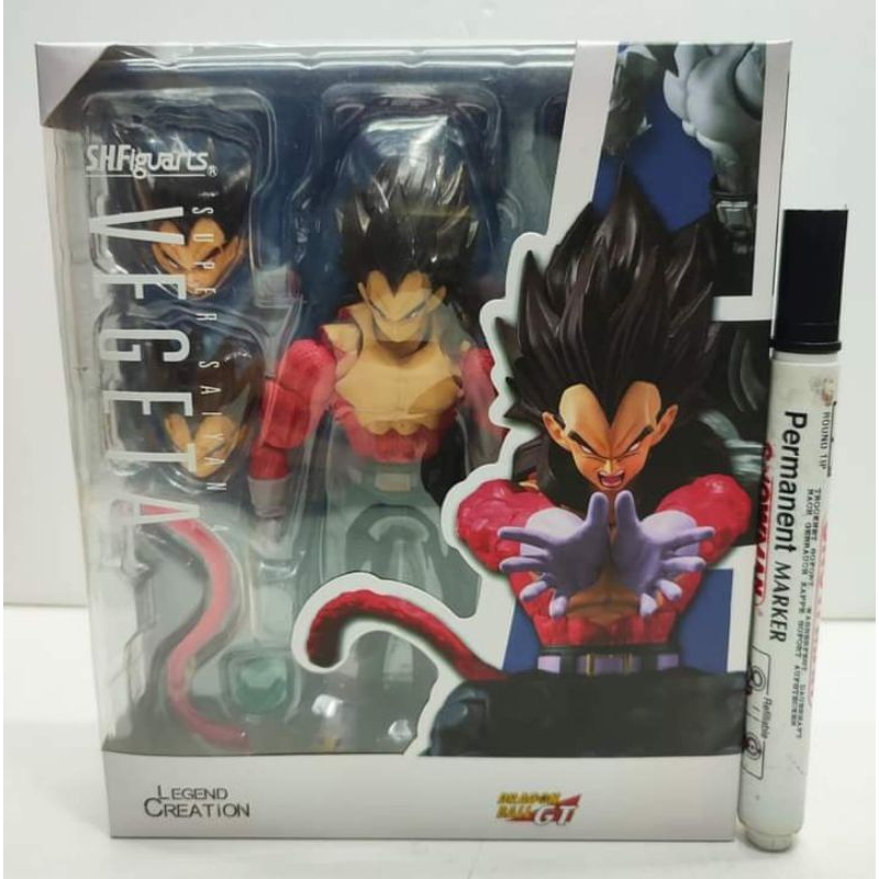mainan action figureshf vegeta super saiyanshfiguarts recast bandaidragon ball supertinggi sekitar 6