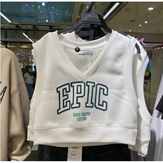 rompi olahraga wanita rompi hoodie wanita vest wanita baju rompi senam wanita Atasan Rompi Vest XL O