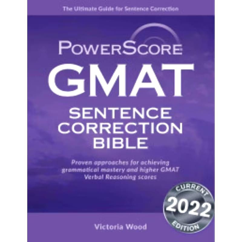 

BUKU POWER SCORE GMAT SENTENCE CORRECTION BIBLE