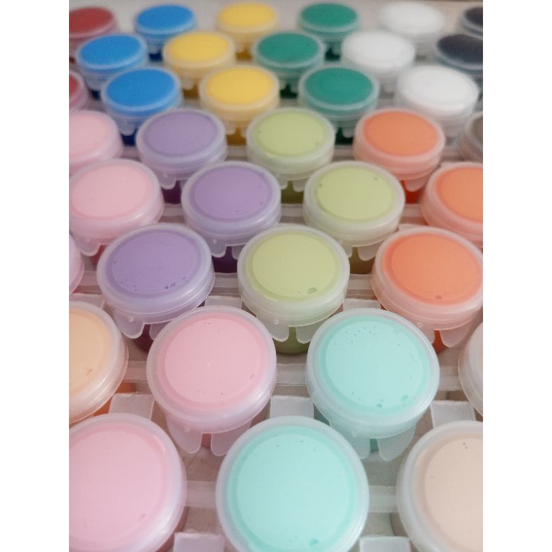 

Cat Akrilik Set 6 warna / Cat Lukis / Cat Air / Cat Warna Satu Set