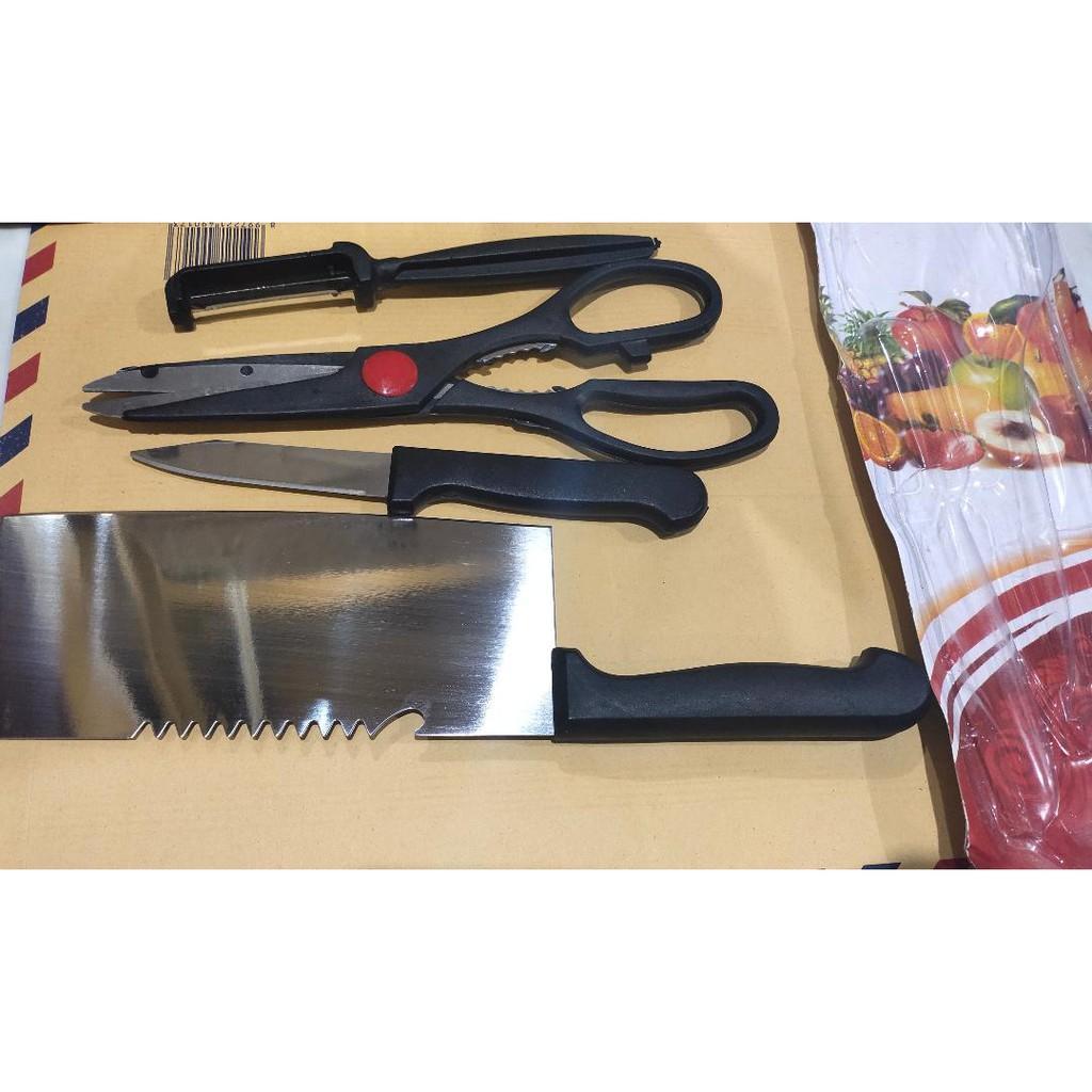 Pisau Daging Koki Jepang Golok Potong Sapi Ayam ikan Super Tajam Knife Dapur Stainless