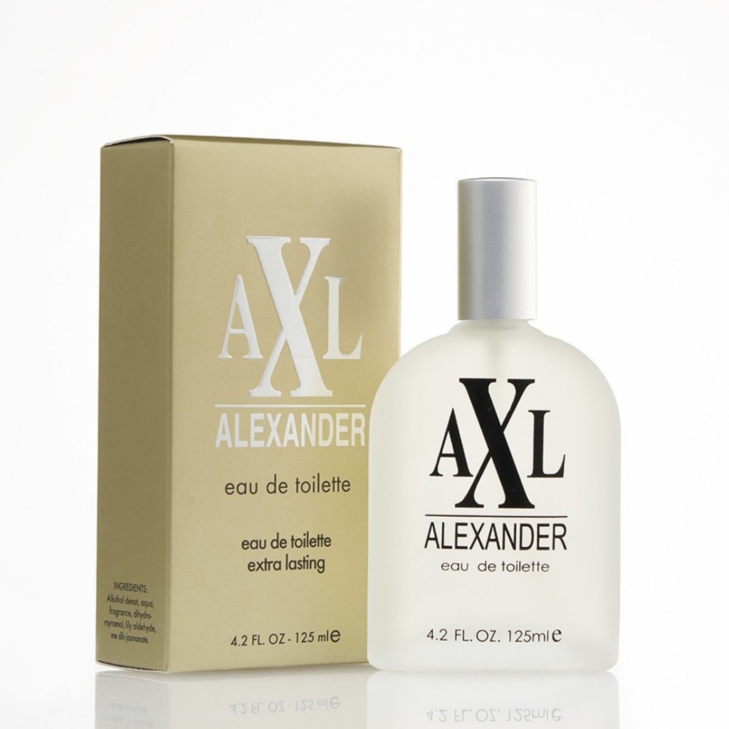 PARFUM AXL ALEXANDER EAU DE TOILETTE 125ML GOLD