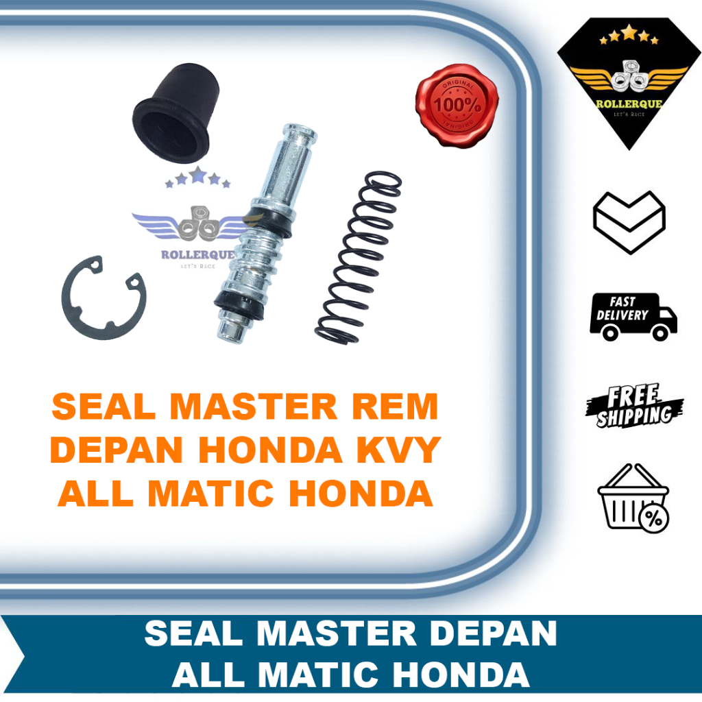Seal Master rem kit depan Beat Vario Scoopy Deluxe Spacy Blade Revo Absolute Karbu Fi ESP POP Street