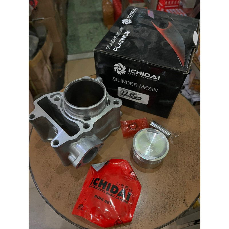 BLOK MESIN COMPLETE PISTON KIT STANDAR VARIO 150 OLD NEW PCX 150 KODE K59