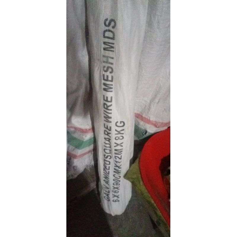 Kawat Ayakan Pasir Ram Galvanis Ayakan Pasir Halus Galvanis Putih 5x5 6x6 8x8