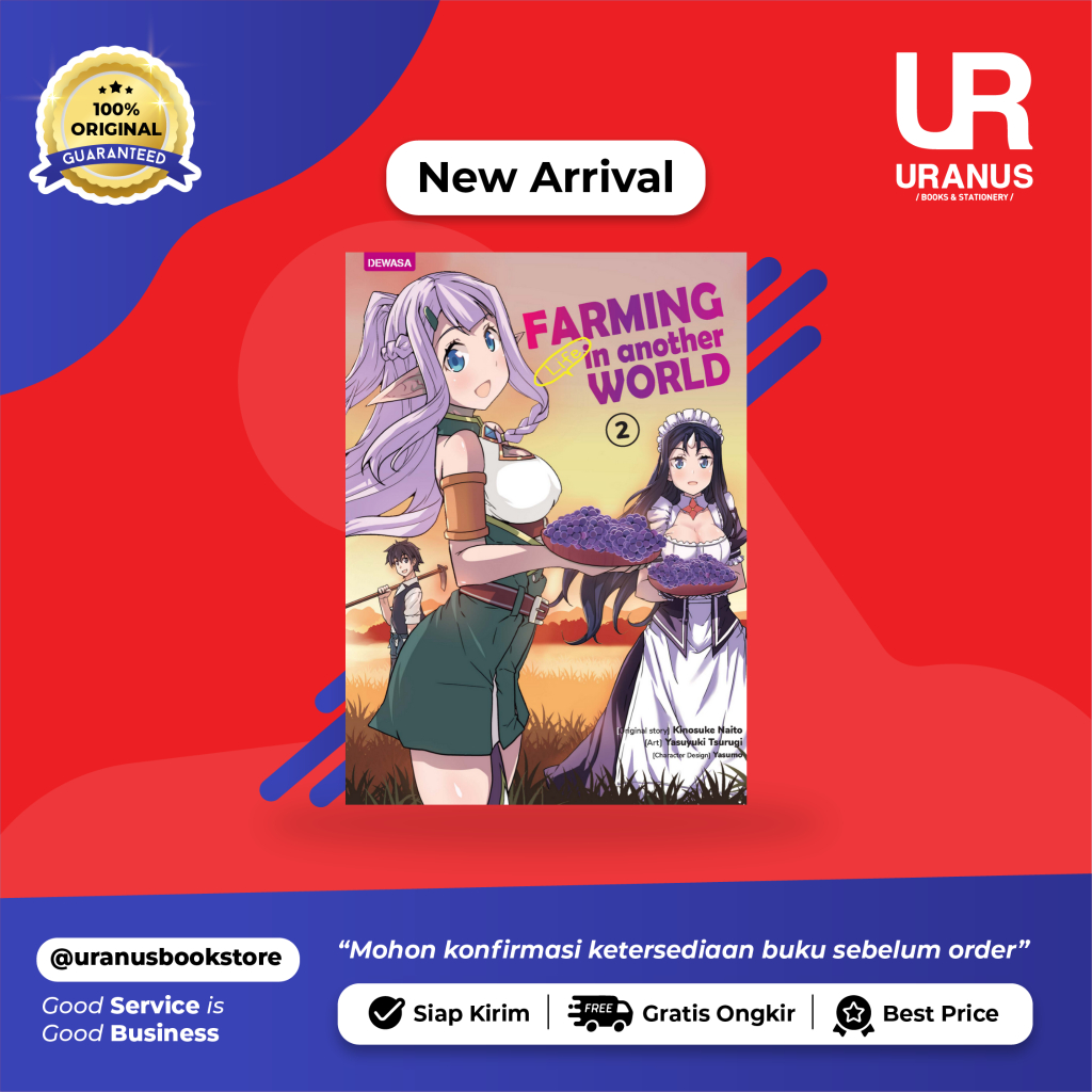 FARMING LIFE IN ANOTHER WORLD 2 - PGI - 100% ORI - TOKO BUKU URANUS NGAGEL