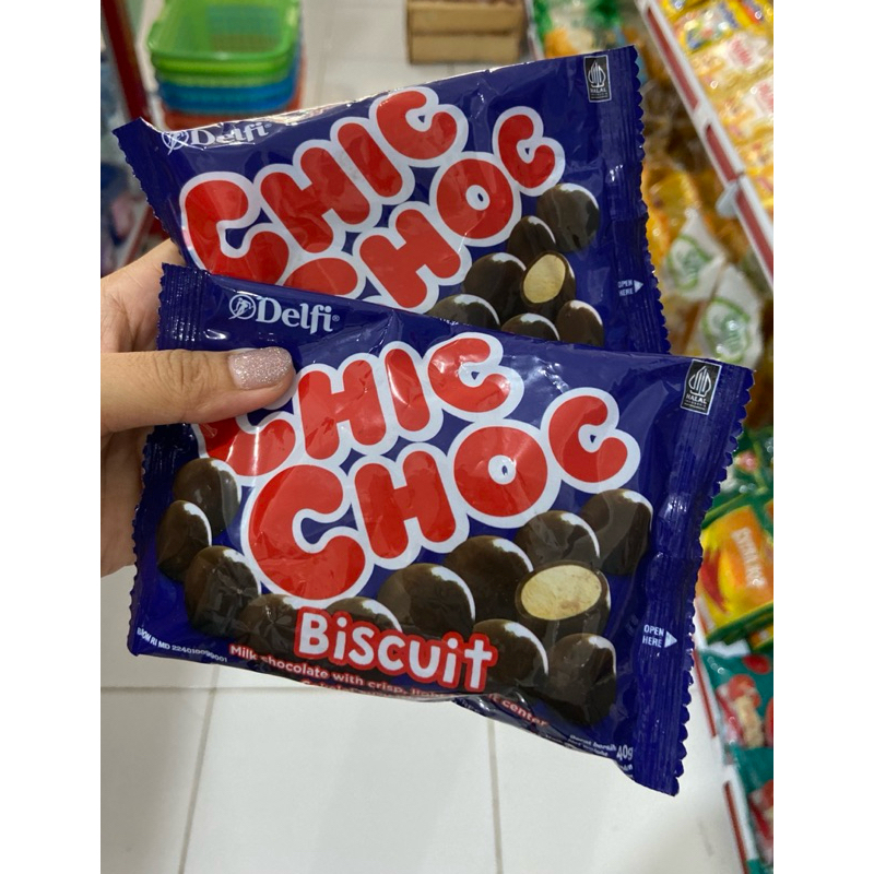 

Chicc choc delfi coklat biskuit bola 40g