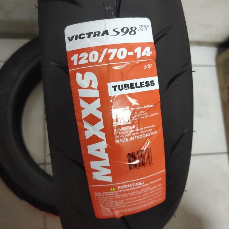 BAN MAXXIS 120/70-14 VICTRA S98 ST tubeless
