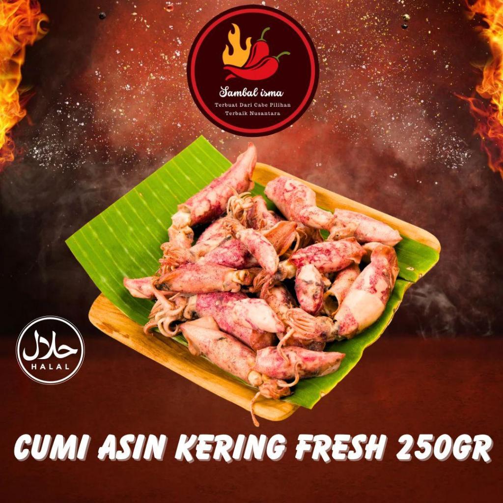 

CUMI ASIN KERING 250 GR DIJAMIN FRESH COCOK UNTUK SAMBAL, TAUCO, TUMISAN DAN OLAHAN LAINNYA