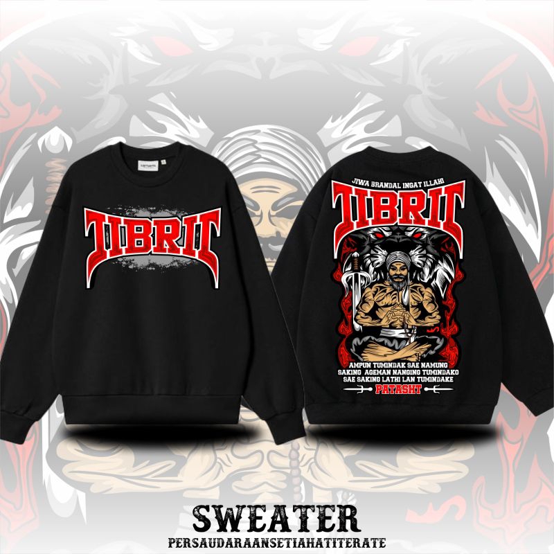 Sweater PSHT Jibril Vol. 1 Jiwa Brandal Ingat Ilahi Bahan Premium Desain Terbaru