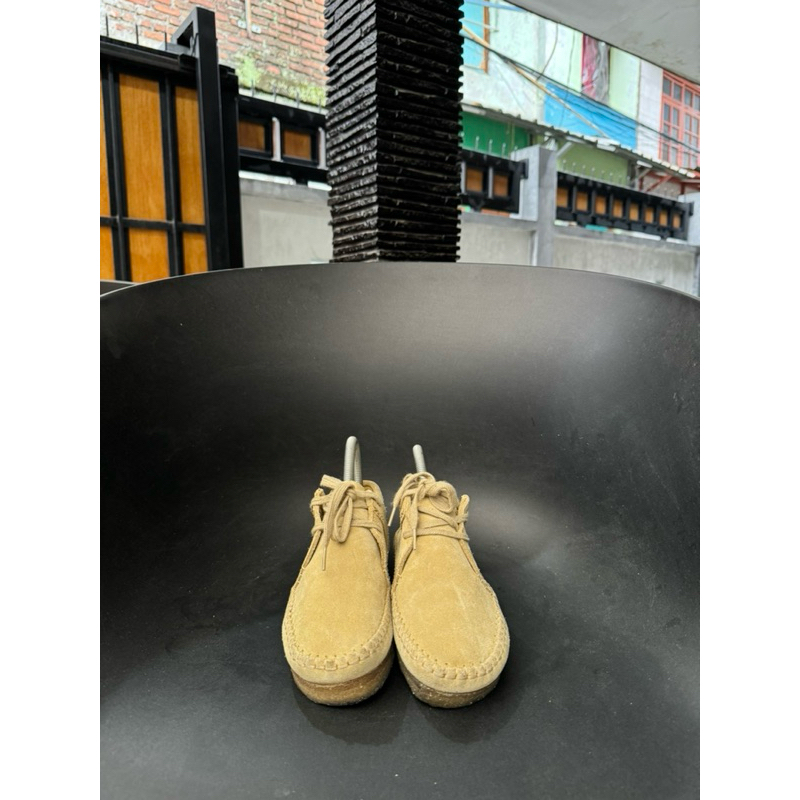 Clarks Wallabee Weaver Maple