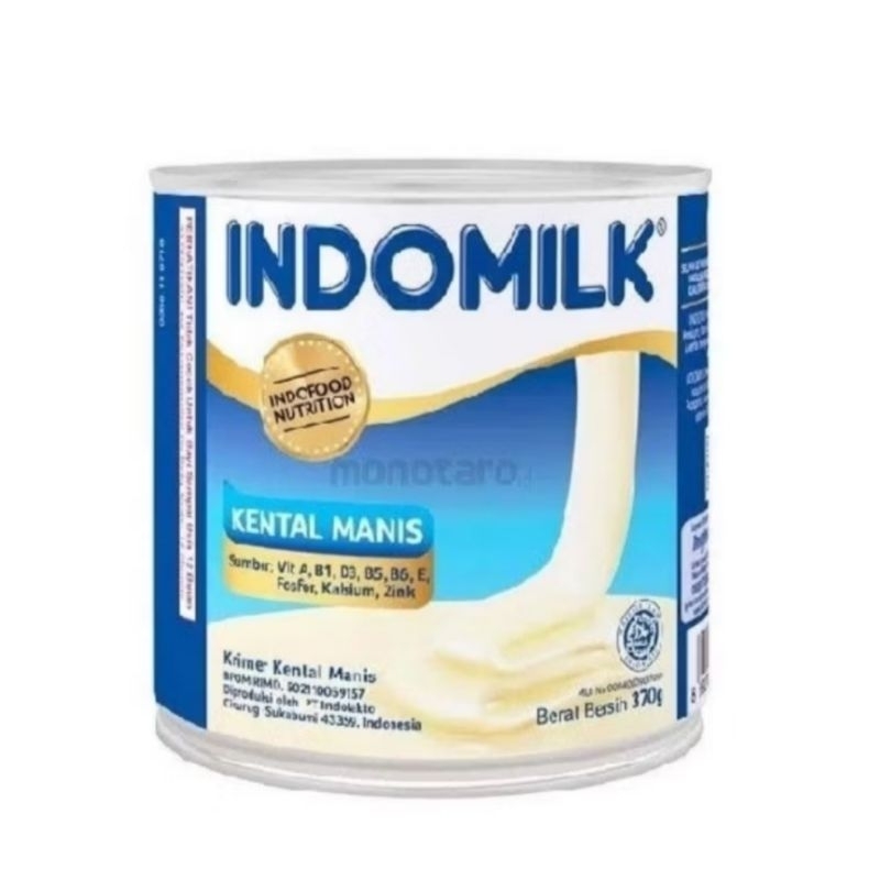 

INDOMILK SUSU KENTAL MANIS KALENG 370 GRAM