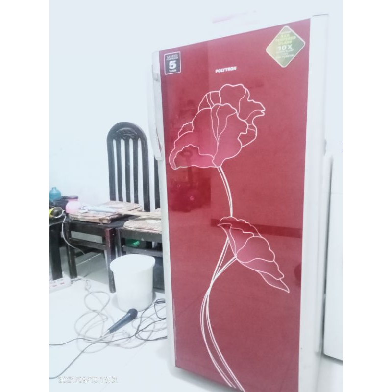 rak kulkas bekas polytron