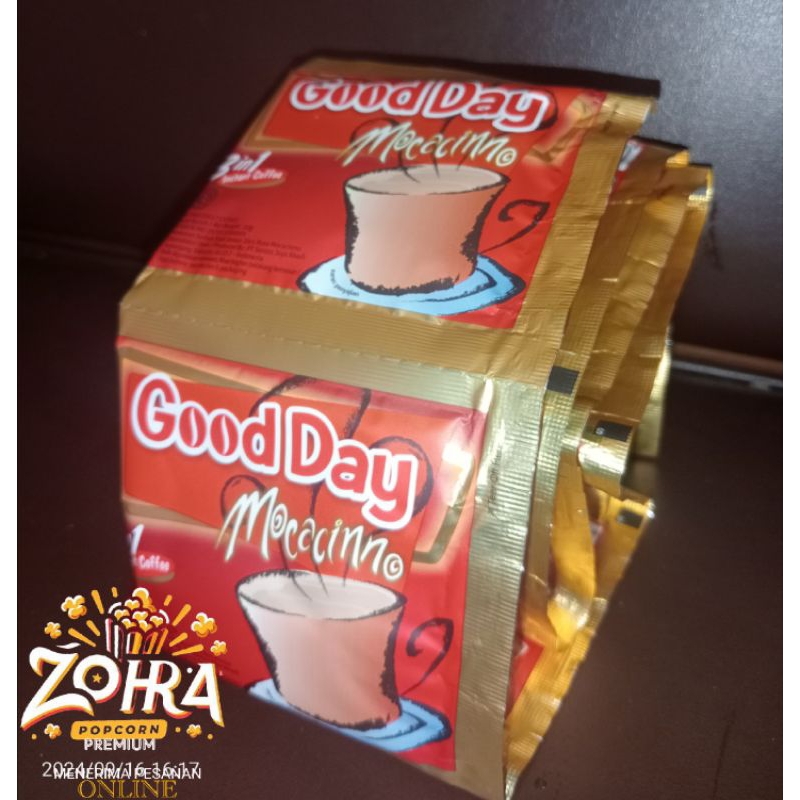 

kopi gooday mocacinno,paket santai renceng (5pcs)