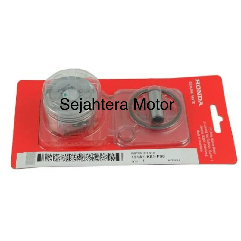 PISTON KIT asli HONDA BEAT’16 STD 131A1-K81-P00