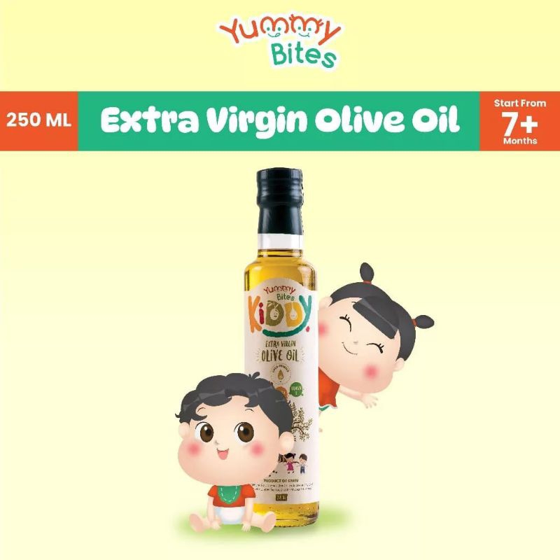 

Yummy Bites Kiddy Extra Virgin Olive Oil EVOO 250ml/ Minyak Zaitun Bayi dan Anak