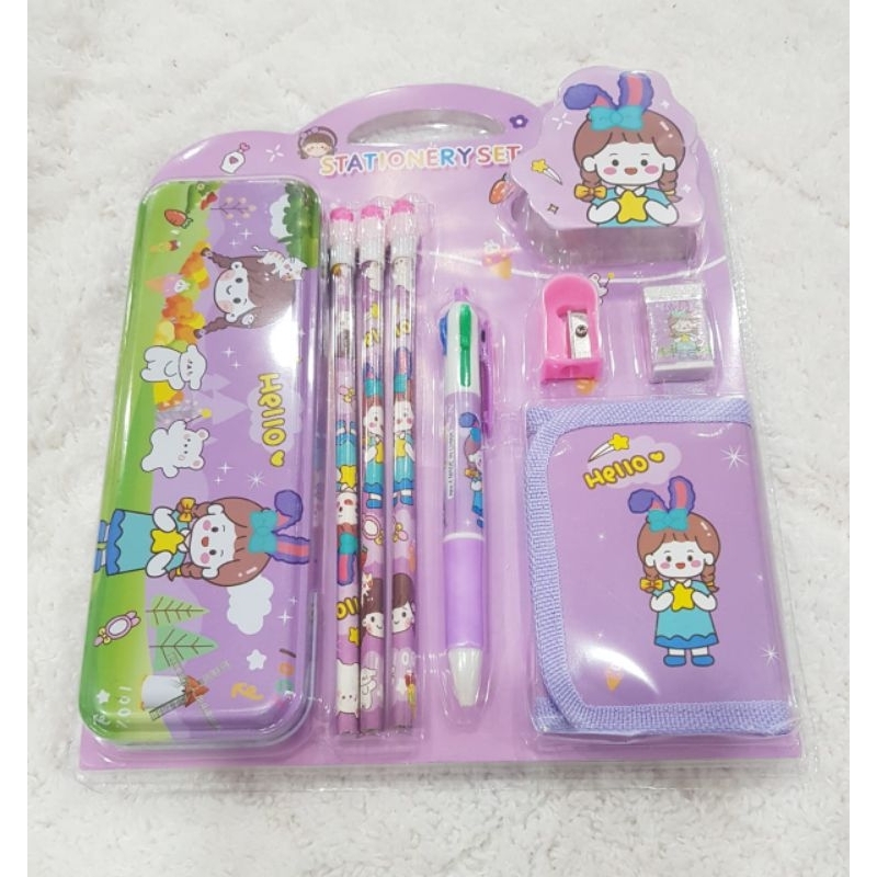 

Stationery set mika 8 in1