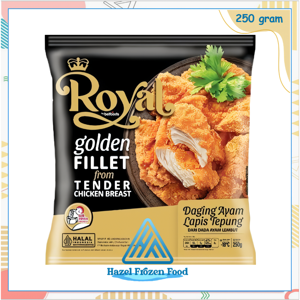 

Royal Golden Fillet 250 g Frozen Food Karawang