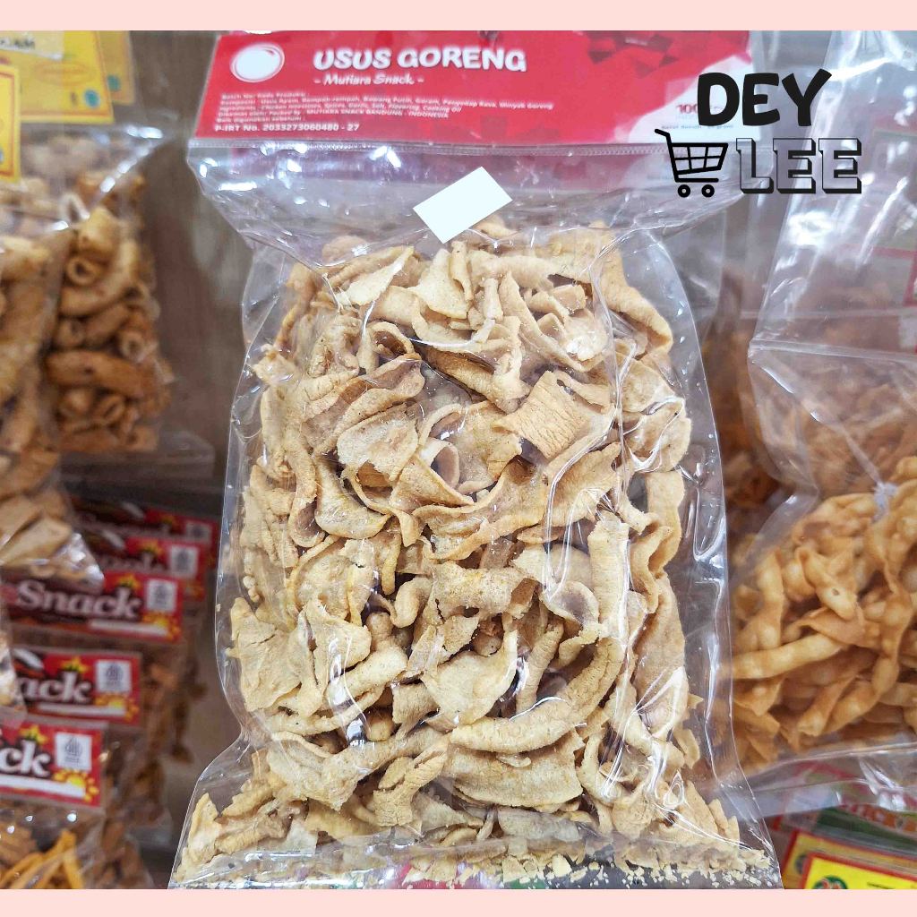 

Usus Goreng Mutiara Snack 80g Cemilan Snack Bandung