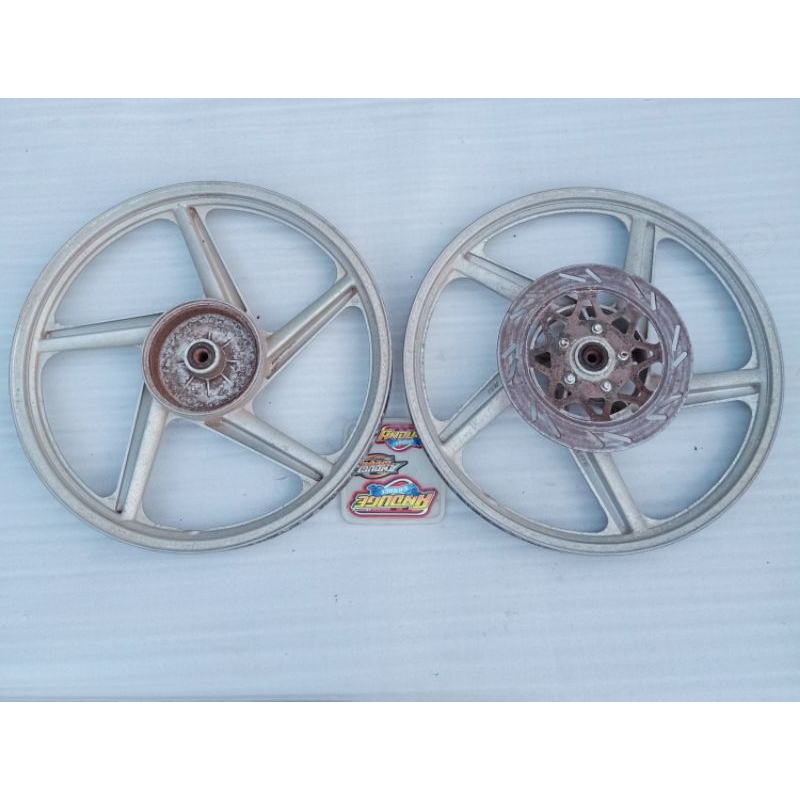 velg pelek pelk palang bintang cast wheel jieli ring 18 subsitusi RXKing RXs RZR rxz rgr