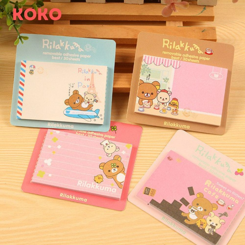

Memo Sticky Notes Koko SN-01 Zoo Animal Buku Catatan Kecil Mini Book Karakter