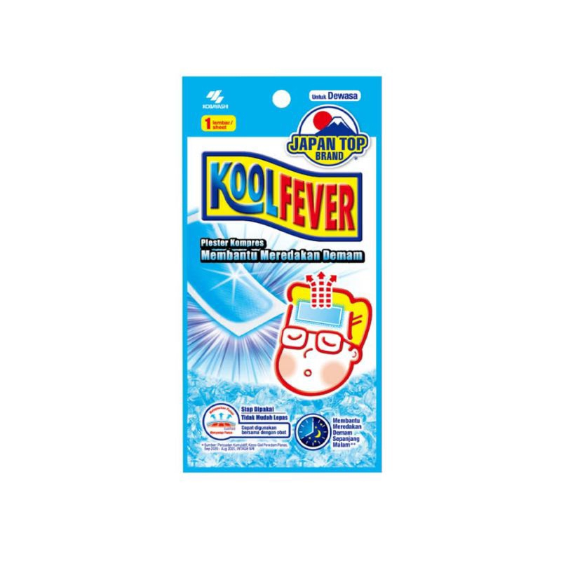 Koolfever Adult | Plaster Kompres Demam Dewasa Penurun Panas
