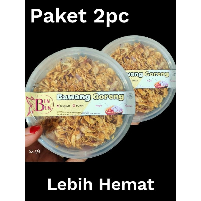 

Bawang Goreng Paket 2pc Dijamin Kering Renyah