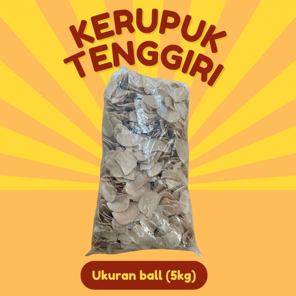 

Kerupuk Tenggiri Ball (5kg)