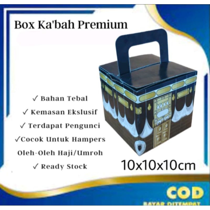 

dus box Ka'bah 1pak isi 50pcs