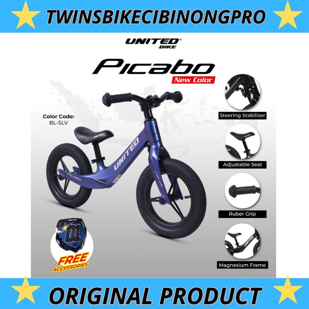 Sepeda Anak Push Bike United Picabo